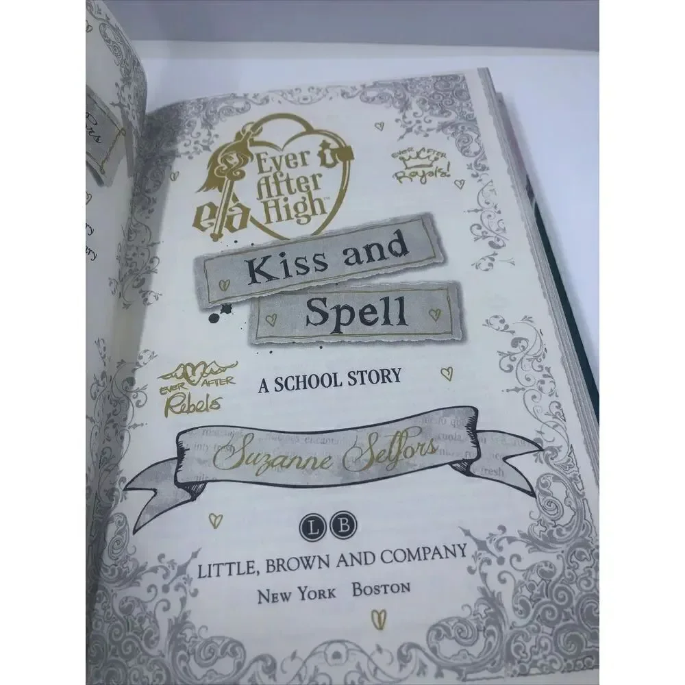 Ever after High: Kiss and Spell by Suzanne Selfors (2015, Hardcover)